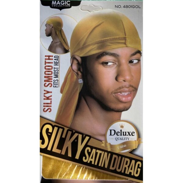 Silky Satin Durag - Navy Blue Satin Bonnet